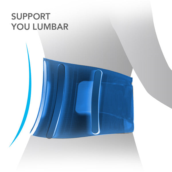 Lumbar Support Belt & Massage Device Combination