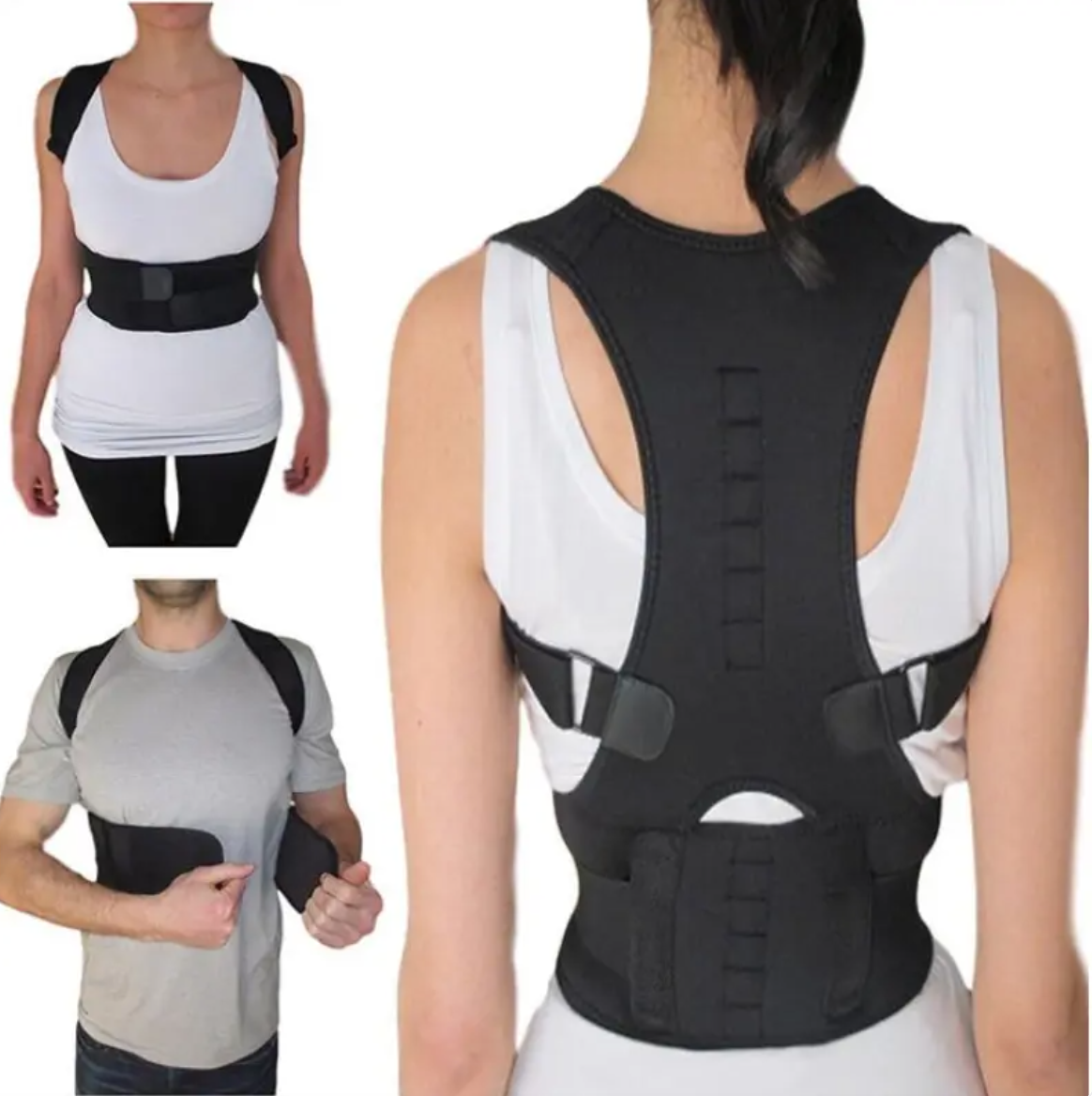 Magnetic Orthopedic Posture Correction Belt - Adult Body Shaping Support