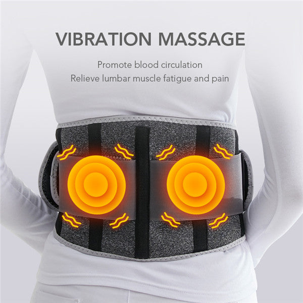 Lumbar Support Belt & Massage Device Combination